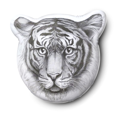 подушка тигр
